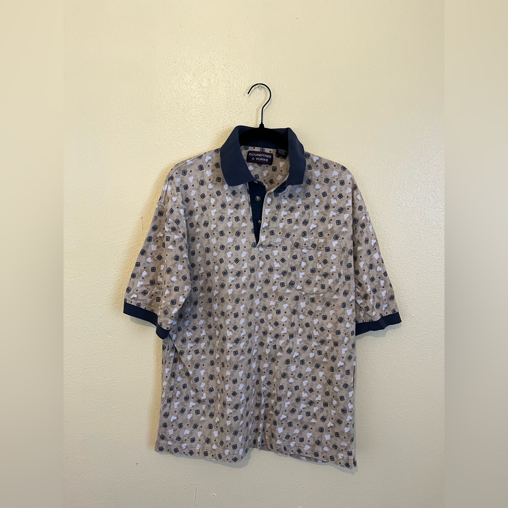 ROUNDTREE & YORKE Men’s Small Short Sleeve Polo